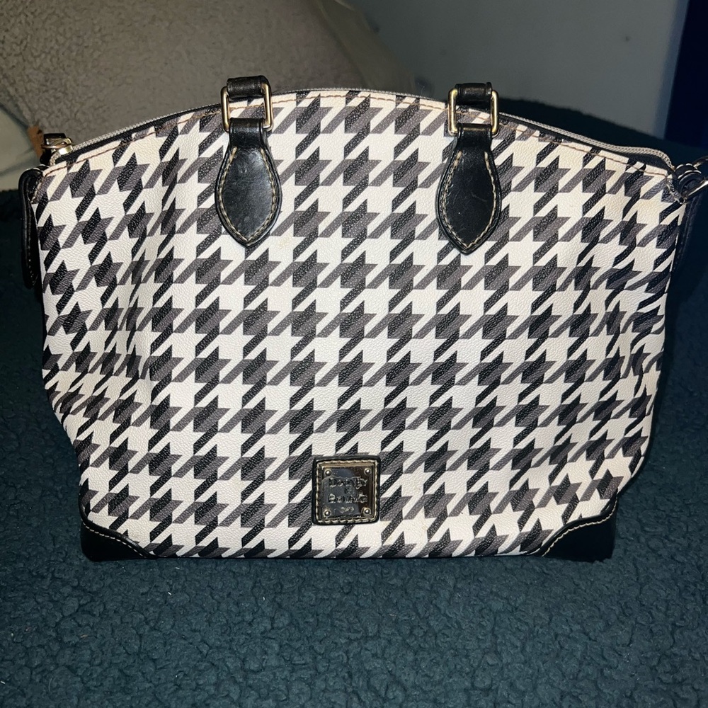 Dooney & Bourke Houndstooth Dome Purse